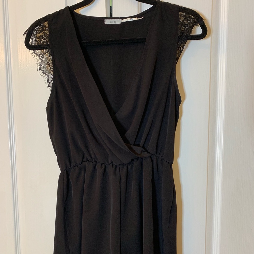 Mini black romper